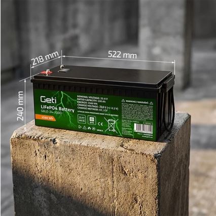 Акумулатор LiFePO4 25,6V/100Ah