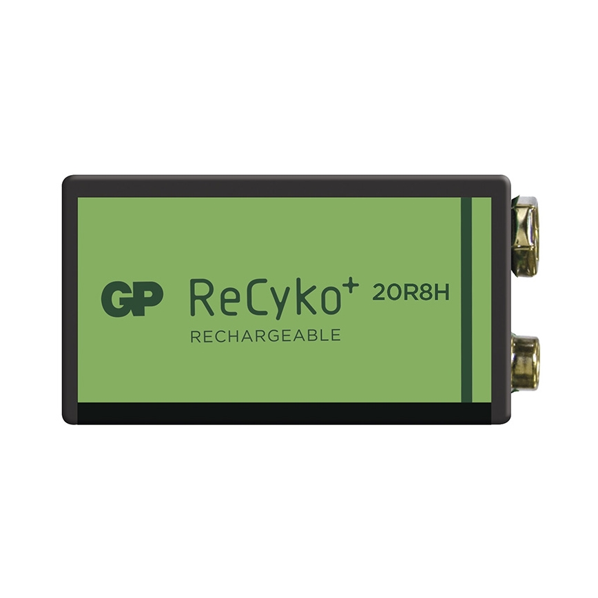 акумулаторна батерия 6F22 GP RECYKO+ NiMH/9V/200 mAh