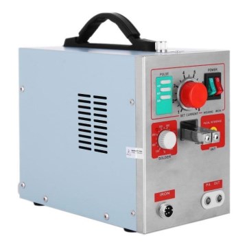 Акумулаторна точкова заварка с микро спойка 230V
