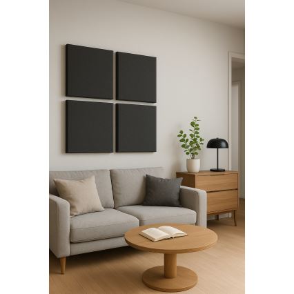 Акустичен panel SILENCE 58x58 см антрацит