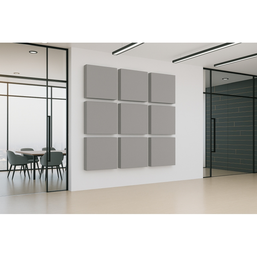 Акустичен panel SILENCE 58x58 см сив