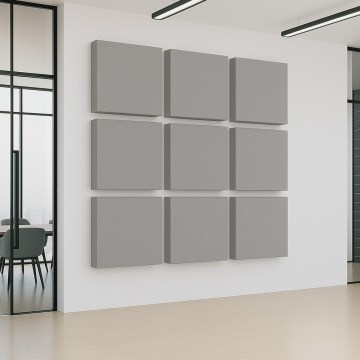 Акустичен panel SILENCE 58x58 см сив