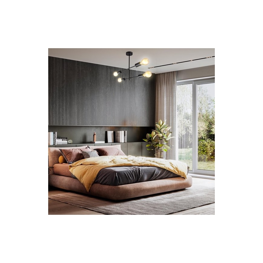 B.K. Licht 1343 - Висящ полилей 4xE27/60W/230V