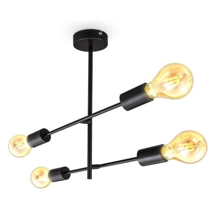 B.K. Licht 1343 - Висящ полилей 4xE27/60W/230V