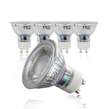 B.K.Licht - Комплект 5x LED крушки GU10/5W/230V 3000K