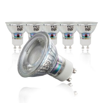 B.K.Licht - Комплект от 10 LED крушки GU10/5W/230V 3000K