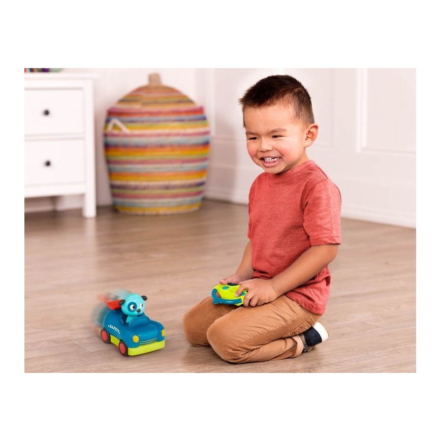 B-Toys - Автомобил с дистанционно управление Куче Woofer 4xAA + 2xAAA