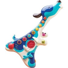 B-Toys - Детска електрическа китара Куче Woofer 3xAA