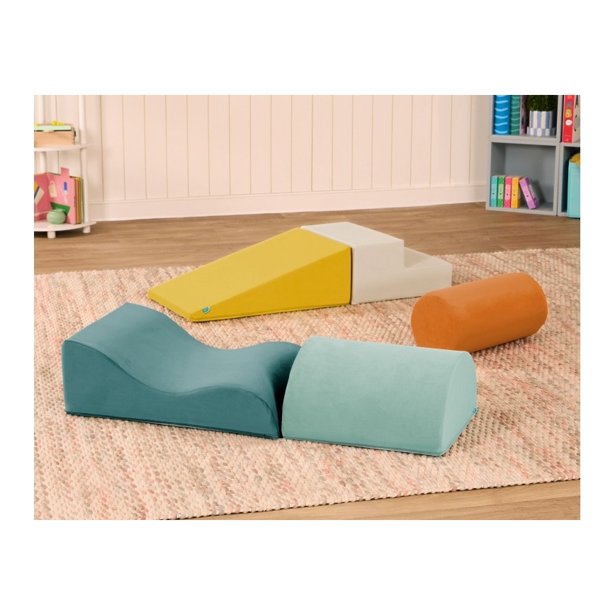 B-Toys - Детски пяна блокчета MAXI WONDERSHAPES 5 бр.