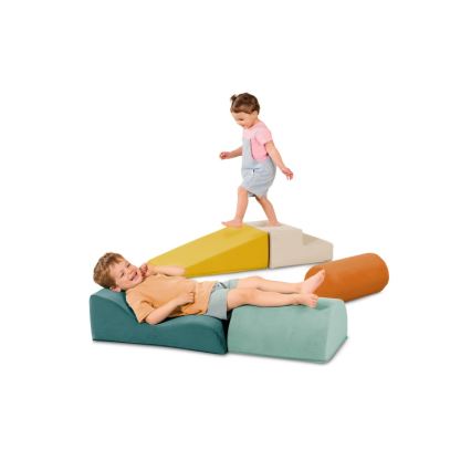 B-Toys - Детски пяна блокчета MAXI WONDERSHAPES 5 бр.