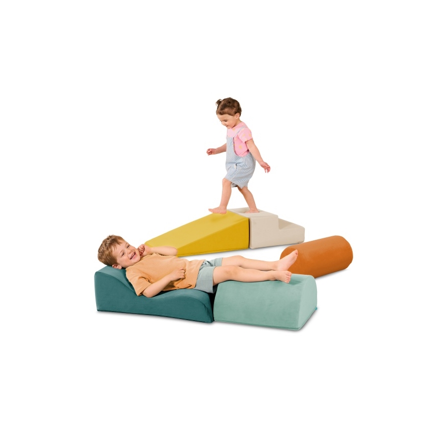 B-Toys - Детски пяна блокчета MAXI WONDERSHAPES 5 бр.