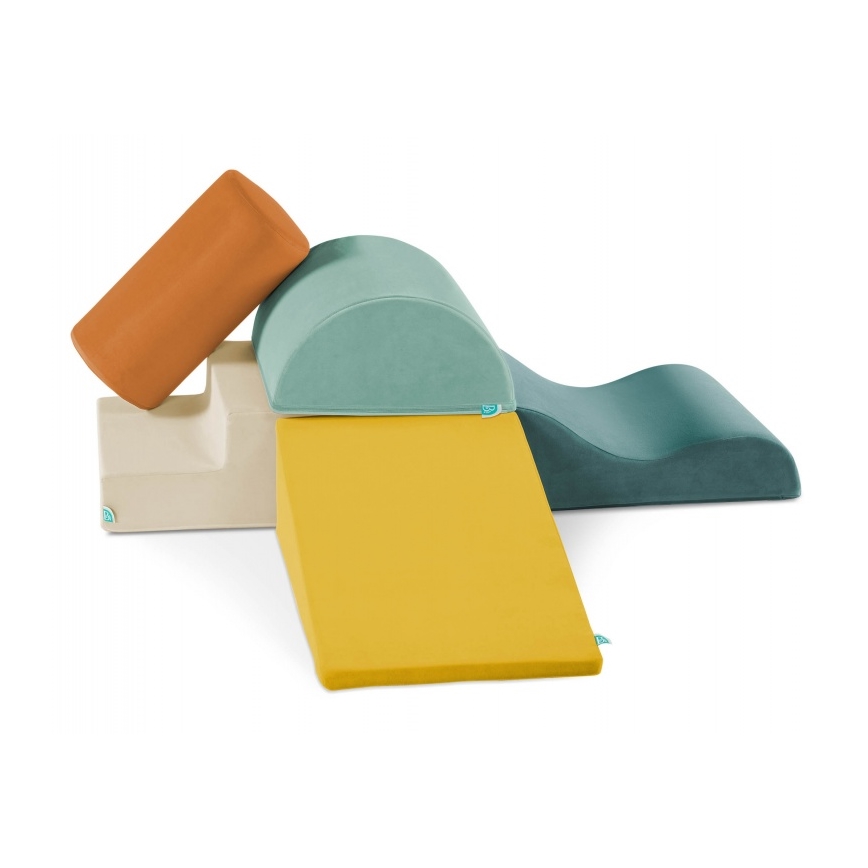 B-Toys - Детски пяна блокчета MAXI WONDERSHAPES 5 бр.