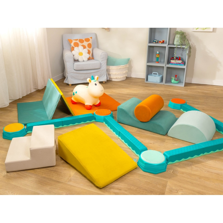 B-Toys - Детски кубчета от пяна WONDERSHAPES, 3 бр.