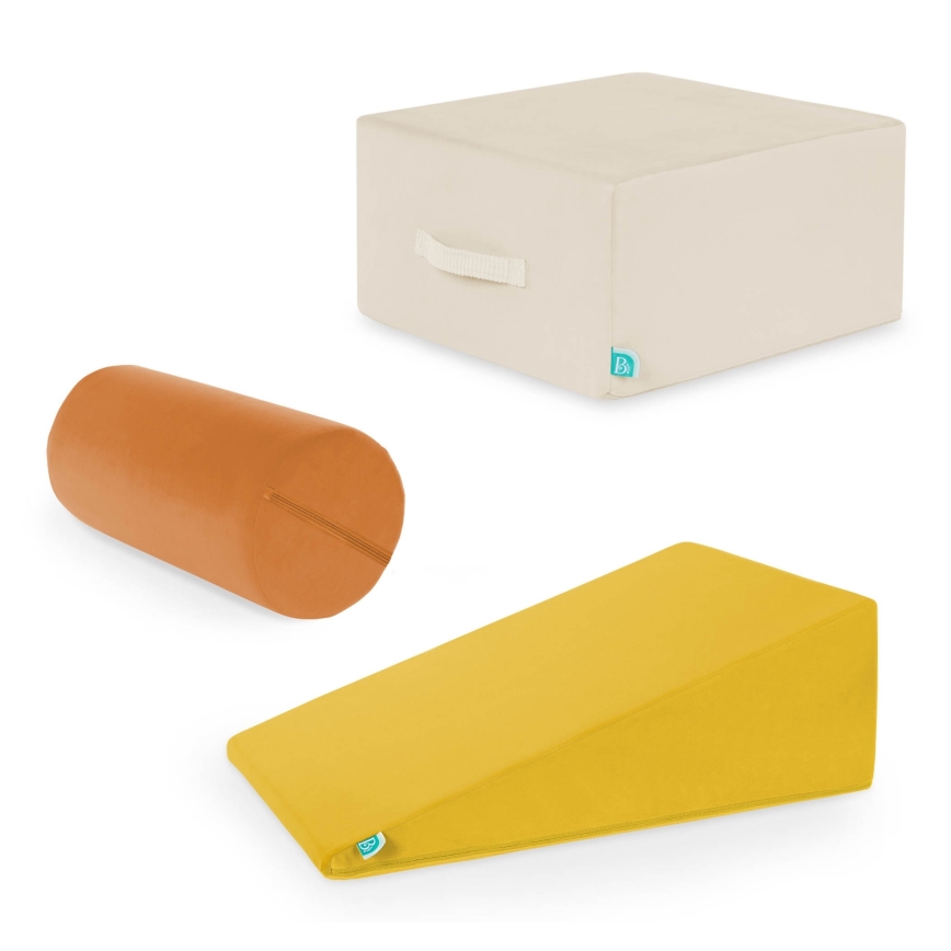 B-Toys - Детски кубчета от пяна WONDERSHAPES, 3 бр.