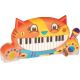 B-Toys - Детско пиано с микрофон Cat 4xAA