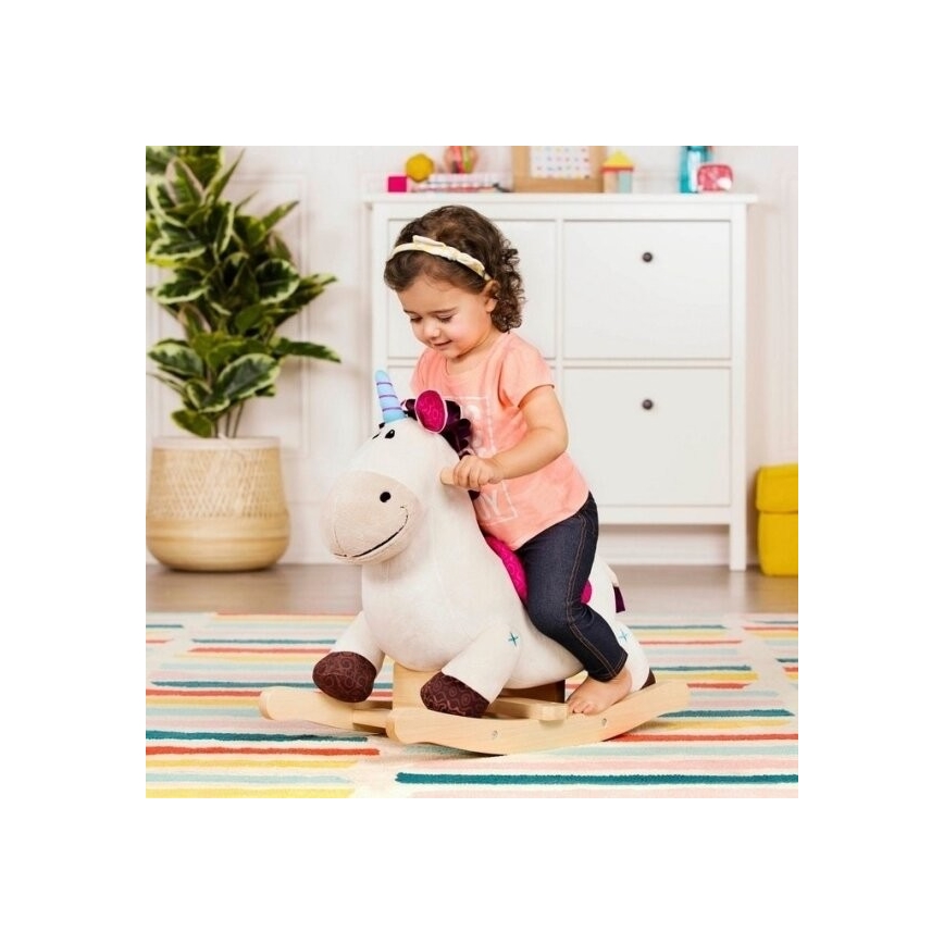 B-Toys - Люлеещ се еднорог DILLY DALLY топола