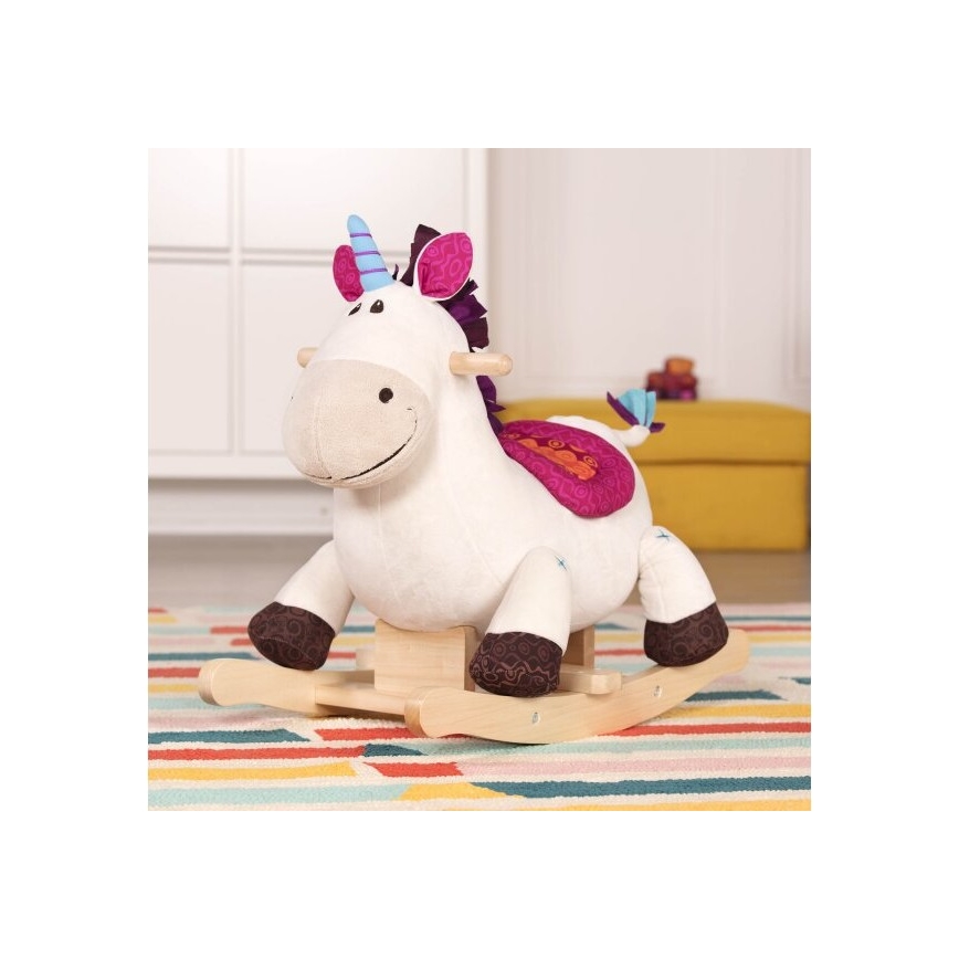 B-Toys - Люлеещ се еднорог DILLY DALLY топола