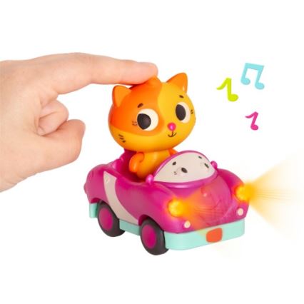 B-Toys - Светещи автомобили с мелодия 3xAG13