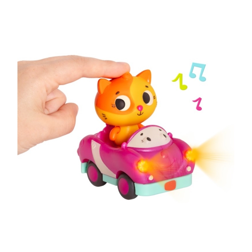 B-Toys - Светещи автомобили с мелодия 3xAG13