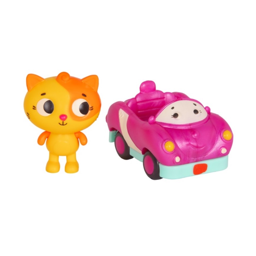B-Toys - Светещи автомобили с мелодия 3xAG13