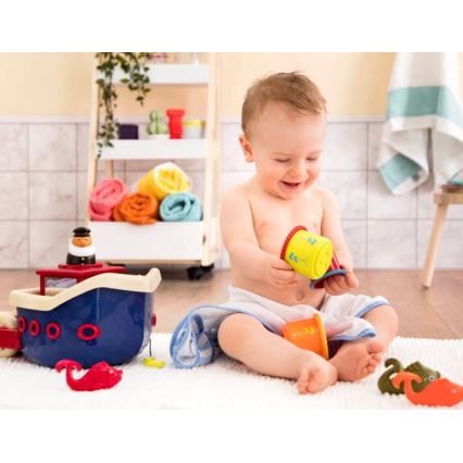 B-Toys - Комплект играчки за баня FISH & SPLISH