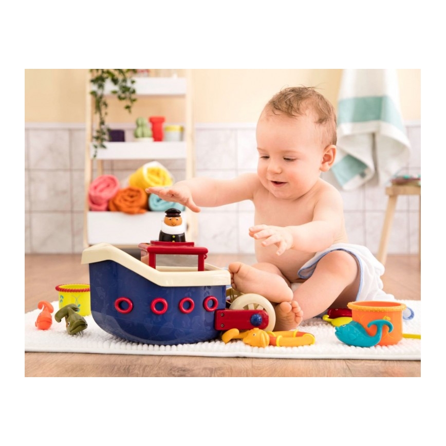 B-Toys - Комплект играчки за баня FISH & SPLISH