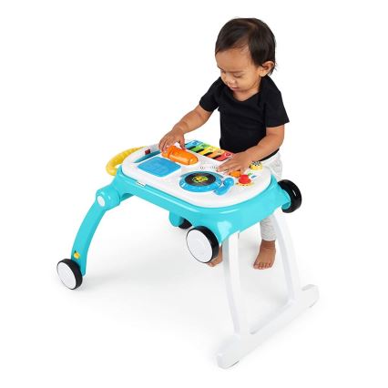 Baby Einstein - Активна бебешка проходилка 4в1 MUSICAL MIX ‘N ROLL 3xAA
