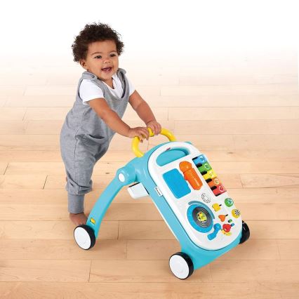 Baby Einstein - Активна бебешка проходилка 4в1 MUSICAL MIX ‘N ROLL 3xAA