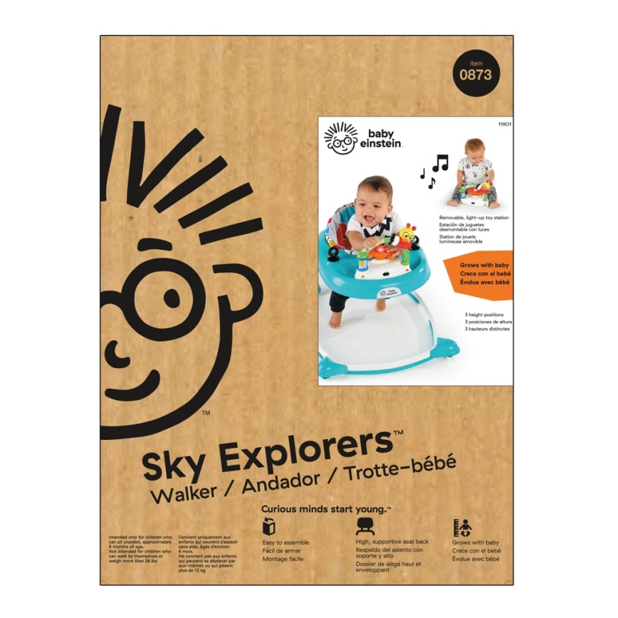 Baby Einstein - Бебешка проходилка SKY EXPLORERS WALKER