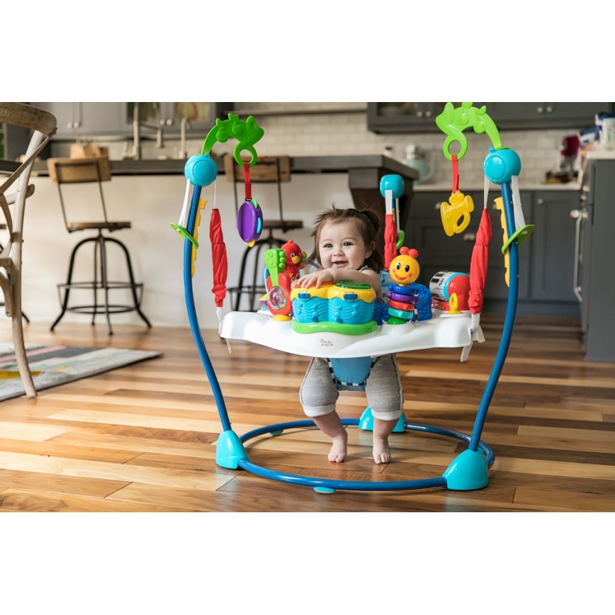 Baby Einstein - Бънджи 2в1 NEIGHBORHOOD SYMPHONY 3xAA