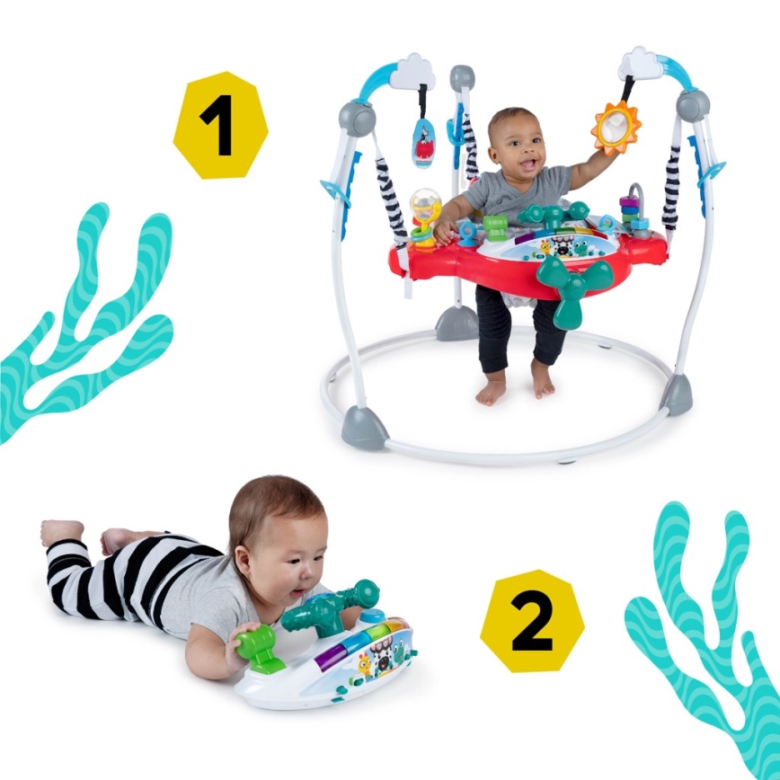 Baby Einstein - Бънджи 2в1 OCEAN EXPLORERS 3xAA