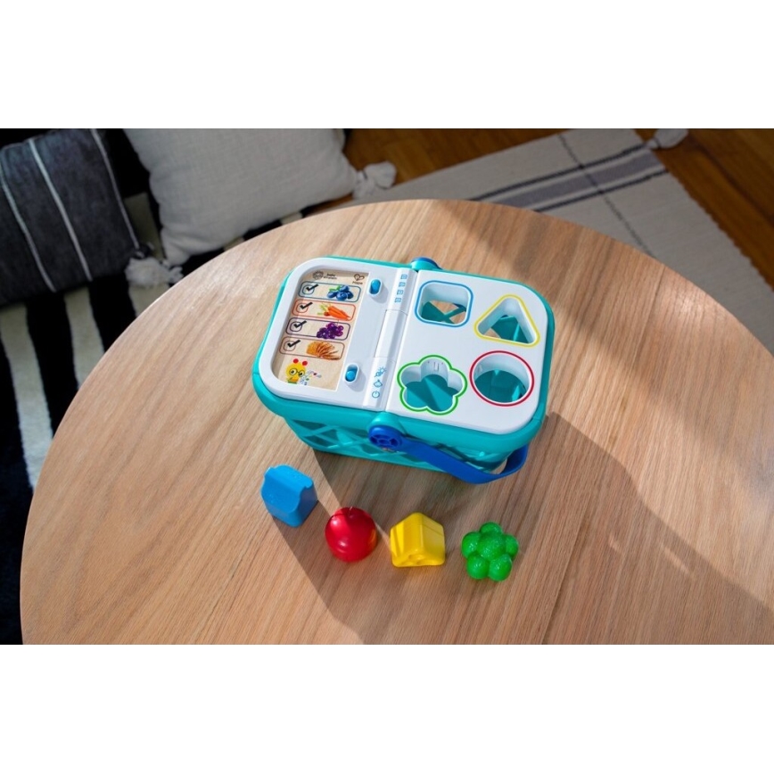 Baby Einstein - Детска интерактивна кошница за пазаруване MAGIC TOUCH HAPE