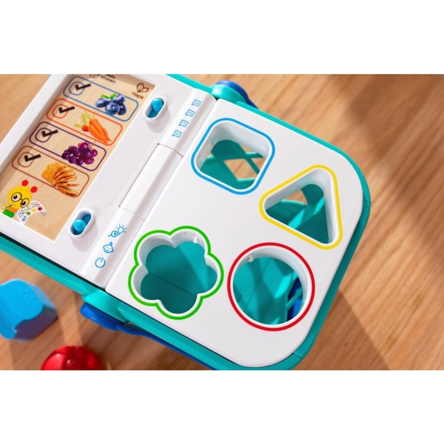 Baby Einstein - Детска интерактивна кошница за пазаруване MAGIC TOUCH HAPE