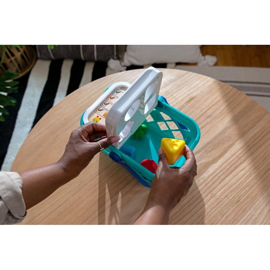 Baby Einstein - Детска интерактивна кошница за пазаруване MAGIC TOUCH HAPE