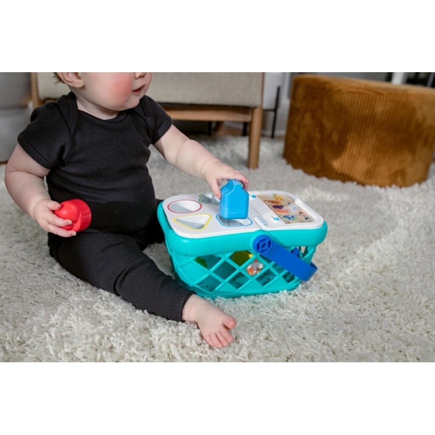 Baby Einstein - Детска интерактивна кошница за пазаруване MAGIC TOUCH HAPE