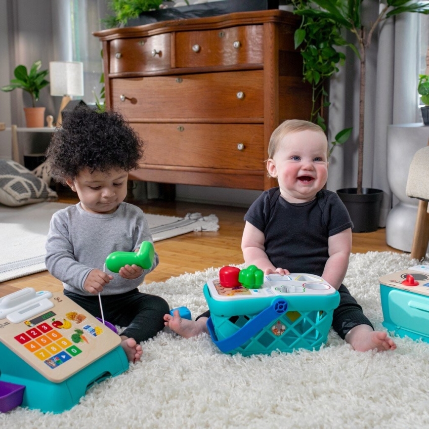 Baby Einstein - Детска интерактивна кошница за пазаруване MAGIC TOUCH HAPE
