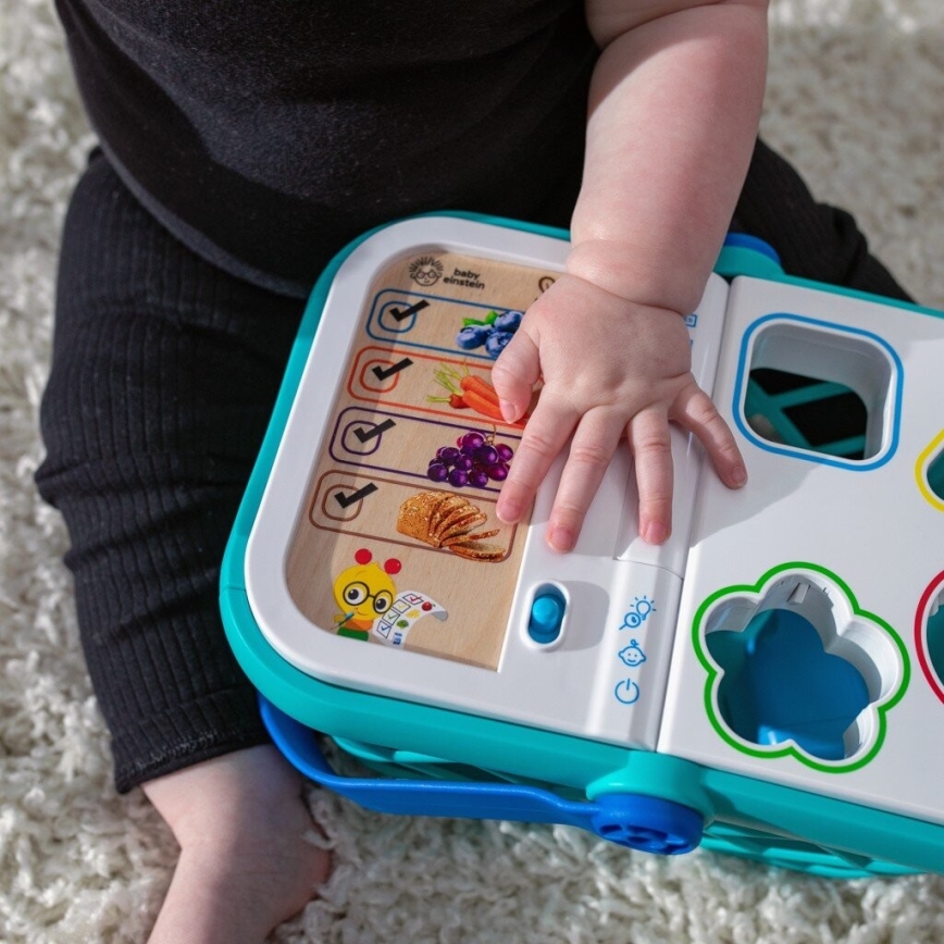 Baby Einstein - Детска интерактивна кошница за пазаруване MAGIC TOUCH HAPE