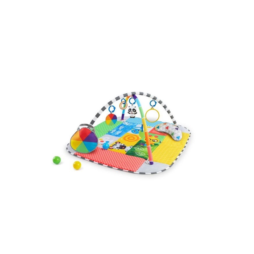 Baby Einstein - Детско одеяло за игра 5в1 PATCH'S COLOR PLAYSPACE 3xAAA