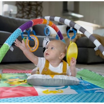 Baby Einstein - Детско одеяло за игра 5в1 PATCH'S COLOR PLAYSPACE 3xAAA