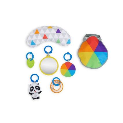 Baby Einstein - Детско одеяло за игра 5в1 PATCH'S COLOR PLAYSPACE 3xAAA