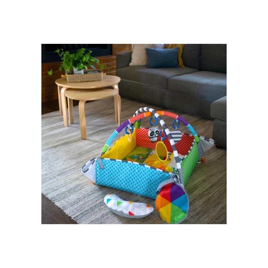 Baby Einstein - Детско одеяло за игра 5в1 PATCH'S COLOR PLAYSPACE 3xAAA