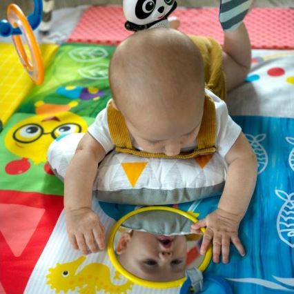 Baby Einstein - Детско одеяло за игра 5в1 PATCH'S COLOR PLAYSPACE 3xAAA