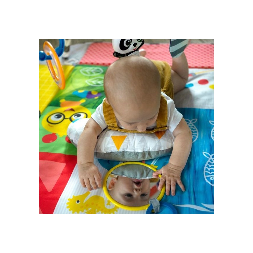 Baby Einstein - Детско одеяло за игра 5в1 PATCH'S COLOR PLAYSPACE 3xAAA