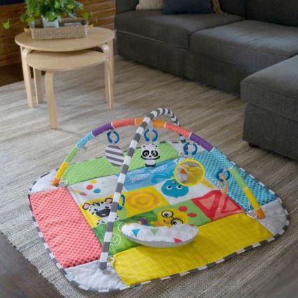 Baby Einstein - Детско одеяло за игра 5в1 PATCH'S COLOR PLAYSPACE 3xAAA