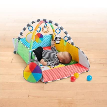 Baby Einstein - Детско одеяло за игра 5в1 PATCH'S COLOR PLAYSPACE 3xAAA
