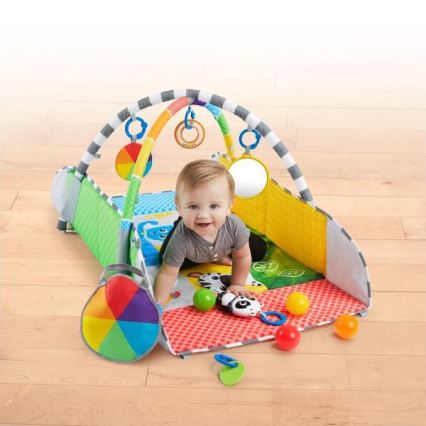 Baby Einstein - Детско одеяло за игра 5в1 PATCH'S COLOR PLAYSPACE 3xAAA