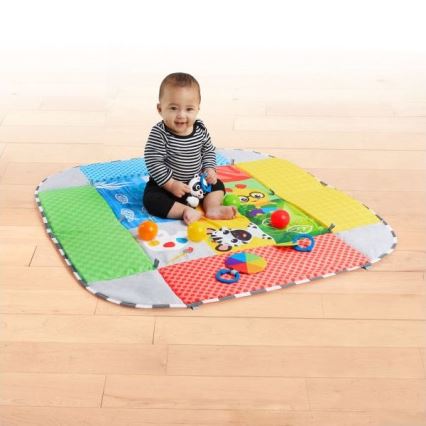 Baby Einstein - Детско одеяло за игра 5в1 PATCH'S COLOR PLAYSPACE 3xAAA