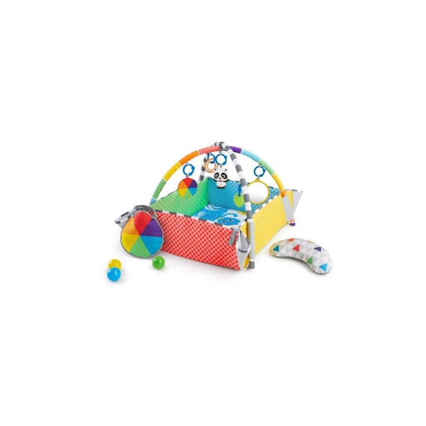 Baby Einstein - Детско одеяло за игра 5в1 PATCH'S COLOR PLAYSPACE 3xAAA