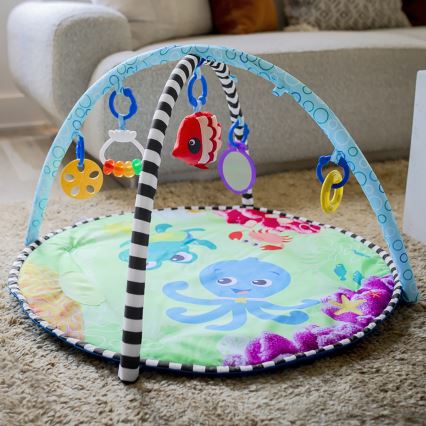 Baby Einstein - Детско одеяло за игра с водна подложка 2в1 SEA FLOOR EXPLORERS