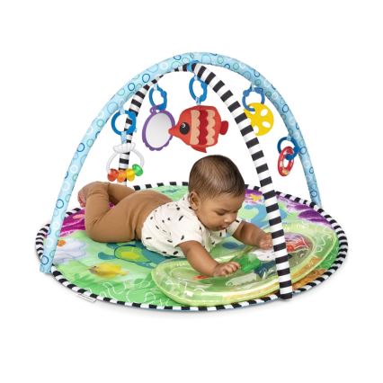 Baby Einstein - Детско одеяло за игра с водна подложка 2в1 SEA FLOOR EXPLORERS